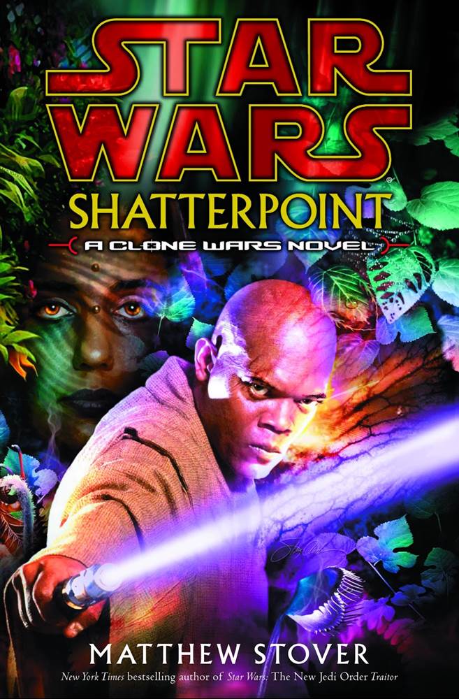 Original 2003 cover for "Star Wars: Shatterpoint" novel