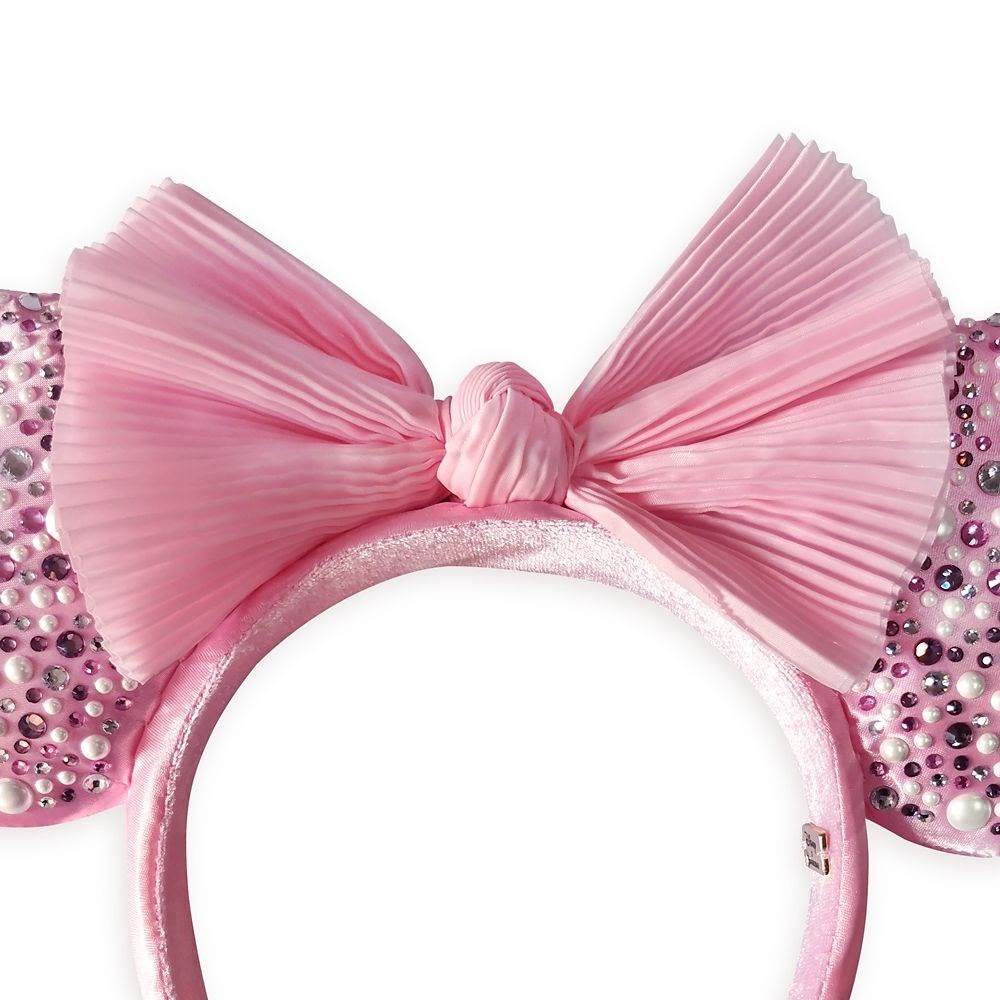 New w/Tags Mouse Pink Sequined Minnie Ears Headband Details about   Disney Store Exclusive