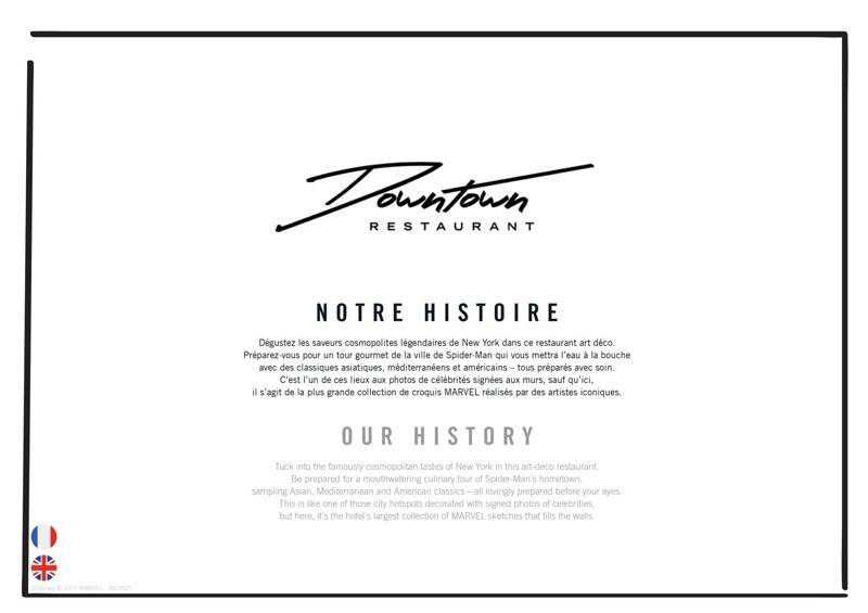 Disneyland Paris Shares Menus For Disney S Hotel New York The Art Of Marvel Restaurants Laughingplace Com