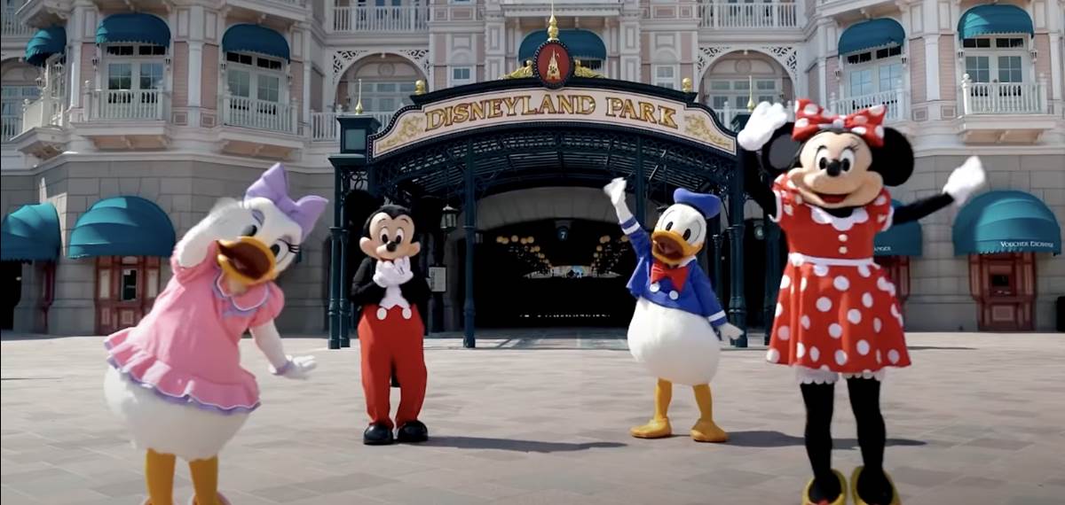 Disneyland Paris Shares Video Celebrating the Reopening 