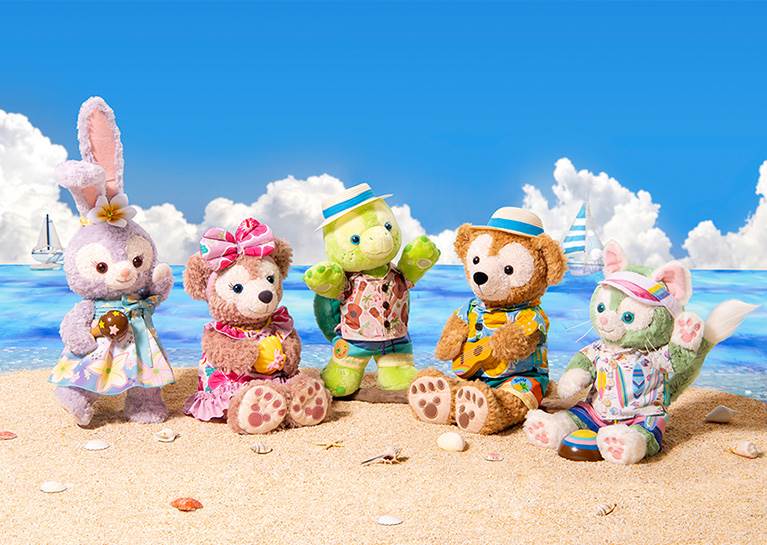 Tokyo Disney Sea ShellieMay Plush Pass Case Holder Duffy's Sunny Fun 2019 F/S