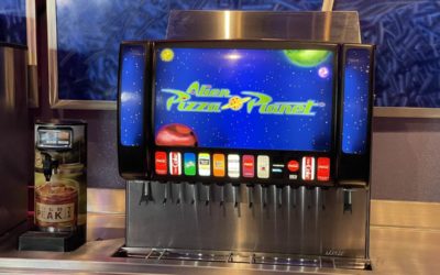 New Ordering Process and Self-Serve Drinks at Disneyland's Alien Pizza Planet