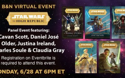 Barnes & Noble to Host Virtual Fan Event with Authors of "Star Wars: The High Republic" on June 28th