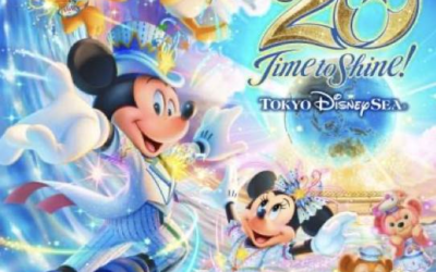 “Tokyo DisneySea 20th: Time to Shine!” Celebrates the Park's 20th Anniversary Starting September 4