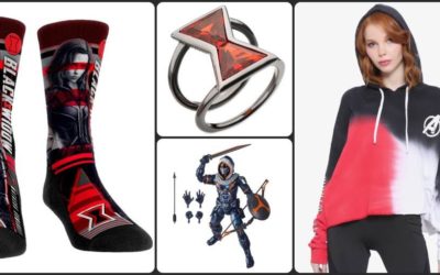 I Spy Awesome "Black Widow" Movie Tie-In Merchandise From Fan Favorite Retailers