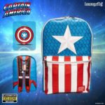 Celebrate 80 Years of Captain America with Entertainment Earth's Exclusive Loungefly Cosplay Backpack and Pin Set