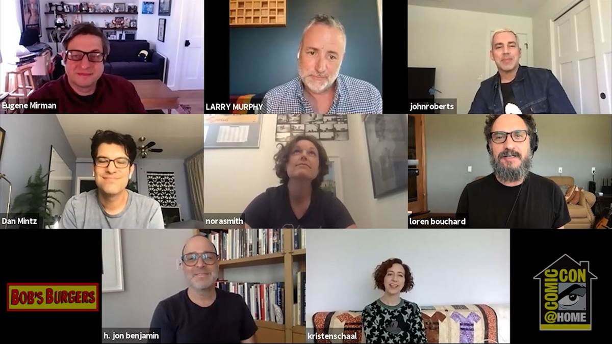 ComicConHome 2021 What We Learned from FOX's "Bob's Burgers" Panel