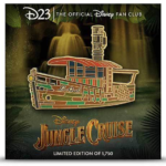 D23 Reveals Gold Member "Jungle Cruise" Limited Edition Pin