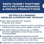 ESPN Announces "Monday Night Football" Alternate Telecast Deal With Peyton and Eli Manning