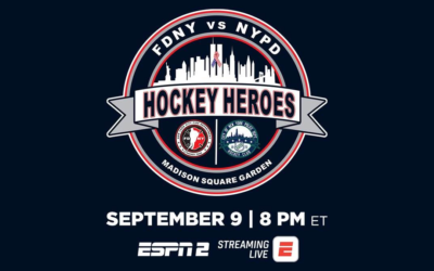 FDNY vs NYPD "Hockey Heroes" Game Broadcasting Live on ESPN2
