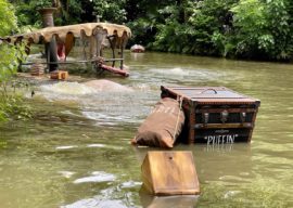 Photo Update: Work Continues on "Jungle Cruise" Enhancements With Several New Scenes Installed