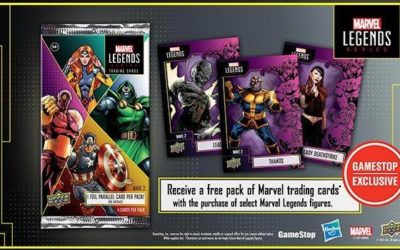 Marvel Fans Get a Free Pack of Trading Cards With a Purchase of Select Marvel Legends Figures From GameStop