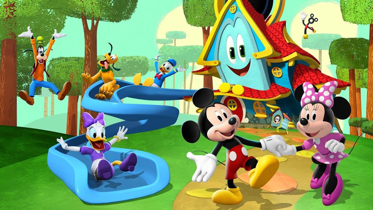 Mickey Mouse Clubhouse And Goofy Roller Coaster Ride