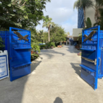 New Gates For Hotel Guests Appear at Downtown Disney Entrance of Disneyland Hotel