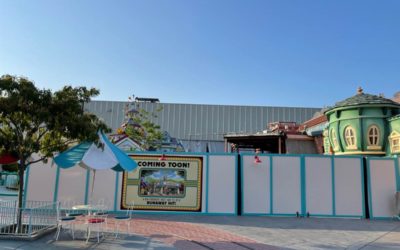 Photos - Construction Update for Mickey & Minnie’s Runaway Railway at Disneyland