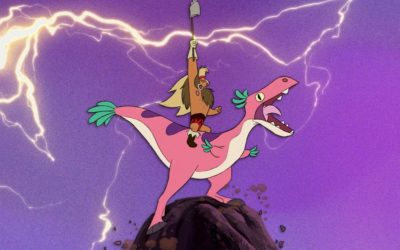 Disney Short Circuit Review: "Dinosaur Barbarian" Brings Back Hand-Drawn Animation in Glorious 1980's TV Style