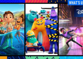 "What's Up, Disney+" Gets Animated with a Look at "Luca," "Monsters at Work" and "Us Again."