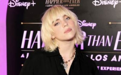 Billie Eilish Attends Drive-In World Premiere of Disney+ Original "Happier Than Ever: A Love Letter to Los Angeles"