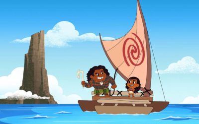 EXCLUSIVE: See Disney's "Moana" Retold by "Chibi Tiny Tales" Before the Disney Channel Premiere on Princess Night