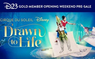 D23 Gold Members Can Purchase Tickets Now for Cirque du Soleil’s “Drawn to Life”