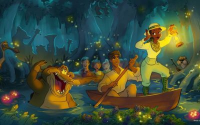 Disney Shares New Artwork for “The Princess and the Frog” Attraction