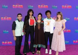 The Cast of Disney Channel's "Spin" Talk About Why the DCOM Is So Special at the Drive-In Premiere