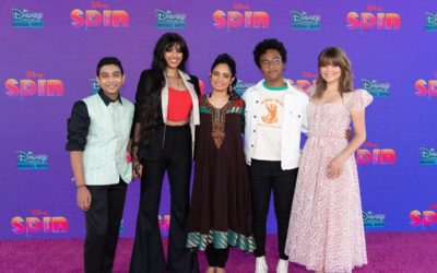 The Cast of Disney Channel's "Spin" Talk About Why the DCOM Is So Special at the Drive-In Premiere