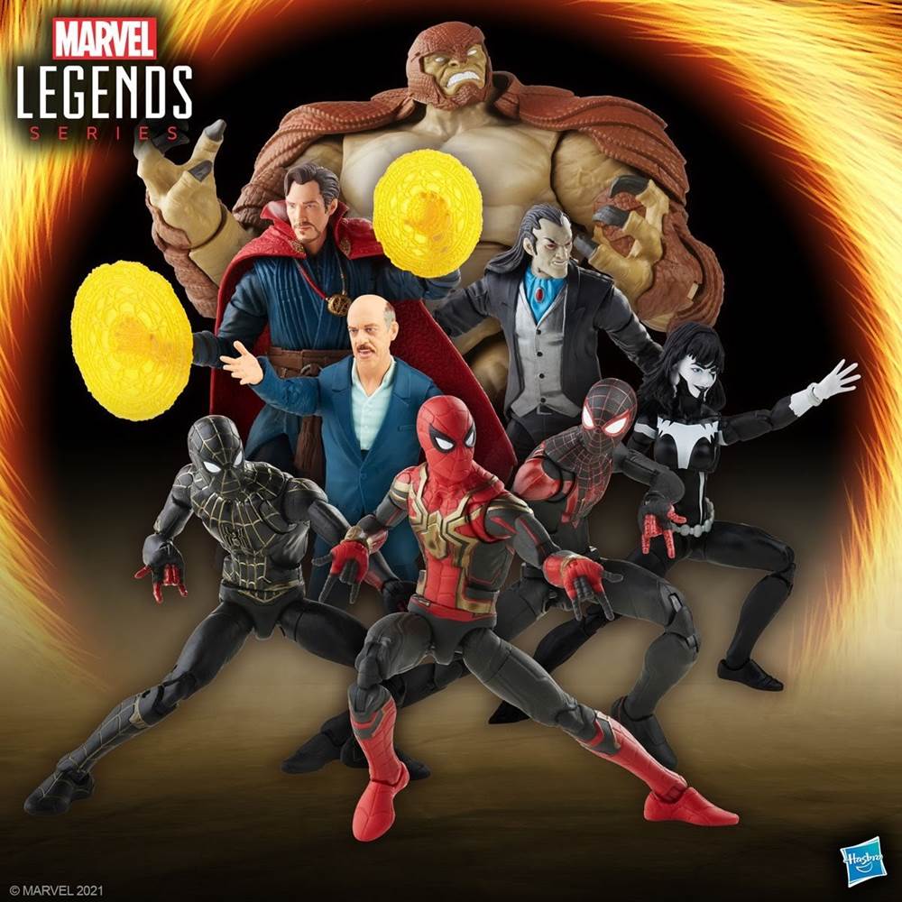 Explore Your Favorite Marvel Universe With Hasbro S Spider Man 3 Marvel Legends Action Figures
