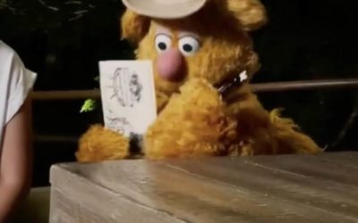 Fozzie Takes Notes While on Jungle Cruise