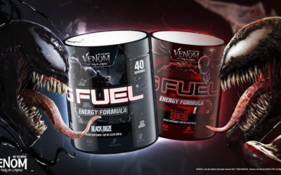 G FUEL Announces New Energy Drinks Inspired by “Venom: Let There Be Carnage”