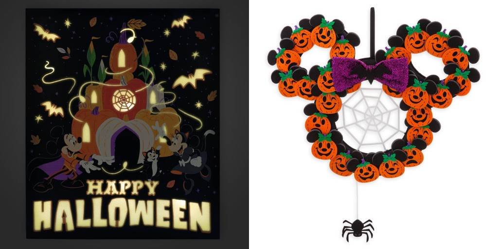 Mickey And Minnie Halloween Decorations 2022 Charming Mickey And Minnie Halloween Decor Comes To The Halloween Shop On Shopdisney