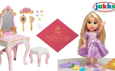 Disney's Ultimate Princess Celebration Interactive Vanity and Rapunzel Doll Coming Soon from JAKKS Pacific