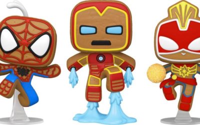 Catch These Marvel Holiday Gingerbread Funko Pop! Before They're Snapped Up