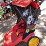 New Mickey and Minnie Rentable Strollers at Disneyland