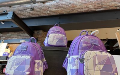 New "Purple Wall"-Inspired Loungefly Backpack Appears at World of Disney