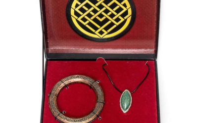 Entertainment Earth Exclusive "Shang-Chi and the Legend of The Ten Rings" Prop Replica Necklace and Ring Bracelet Available for Pre-Order