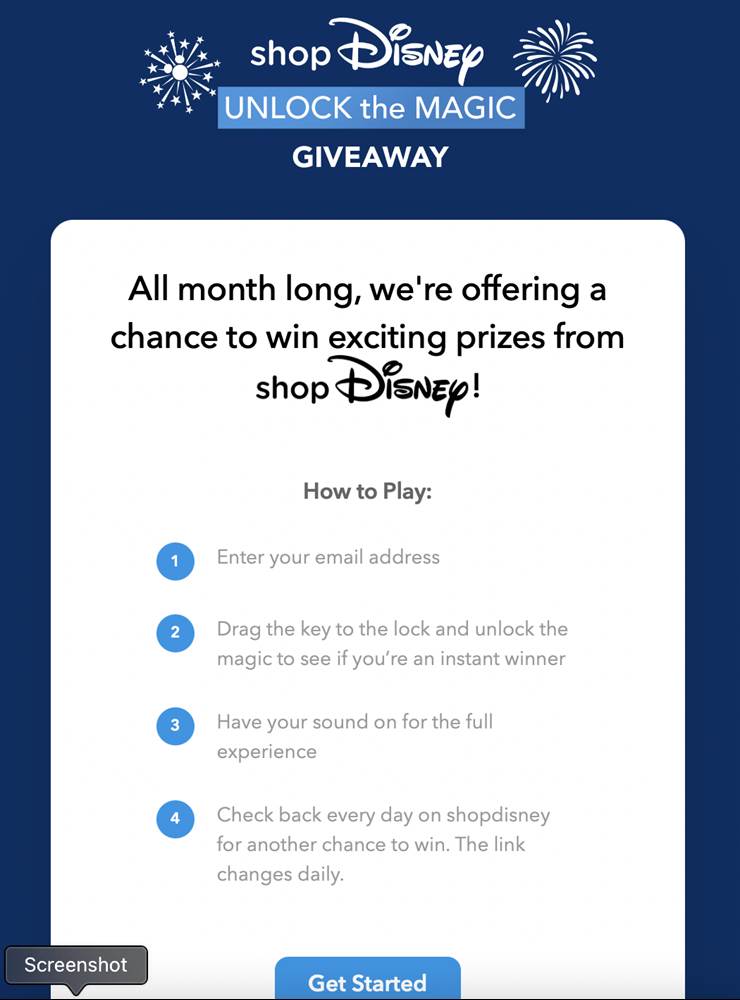 Shopdisney Unlock The Magic Giveaway Begins Today Laughingplace Com