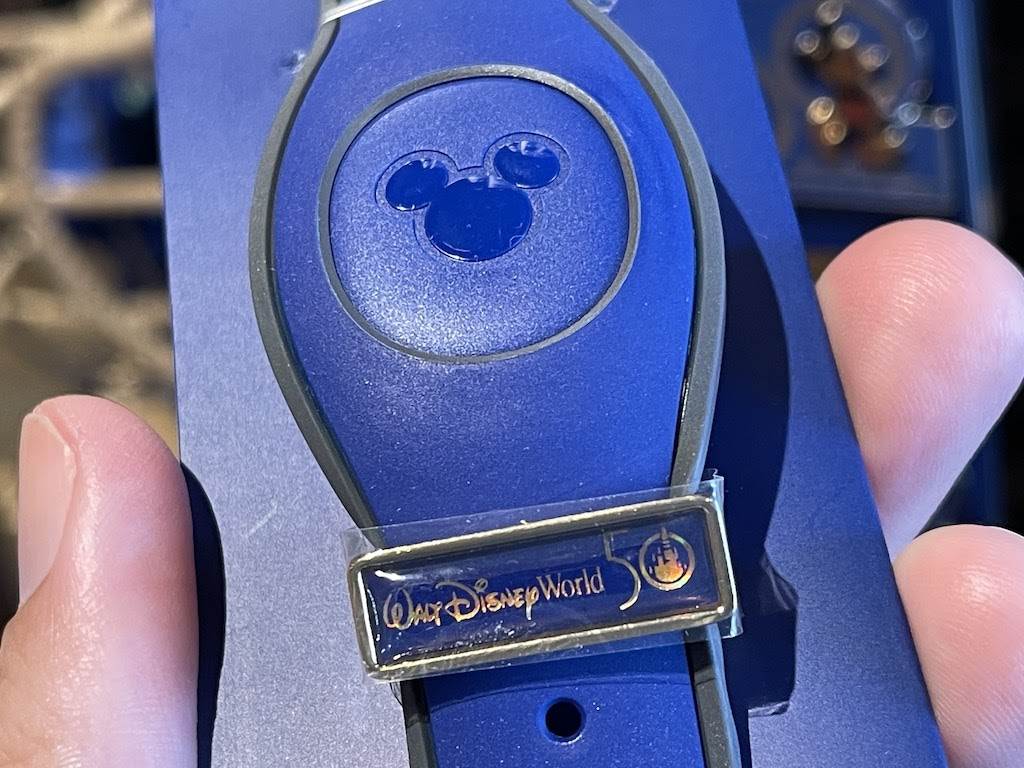 2021 Walt Disney World 50th Anniversary Blue Magic Band LIMITED RELEASE New