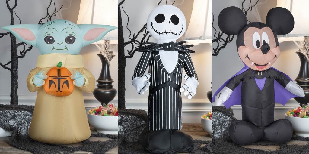 Gemmy Adds The Child, Mickey Mouse and More to Line of Airdorable Indoor  Halloween Decorations
