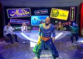Cast Members From Disney Theatrical Productions Surprise Hosts of "The View" With Medley of Songs