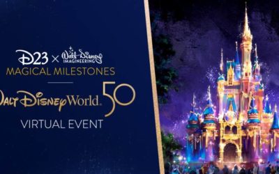 D23 Announces Walt Disney World 50th Anniversary Virtual Event