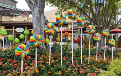 Photos: Downtown Disney at Disneyland Becomes a Trick-or-Treat Candy Land for Halloween 2021