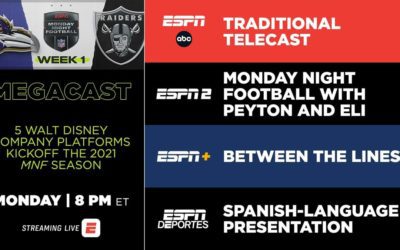 ESPN+'s "Between the Lines" Joins Lineup for "Monday Night Football" MegaCast on September 13th