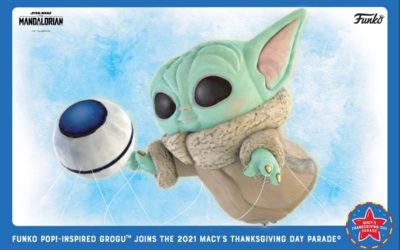 Grogu Funko Pop! Balloon Will Debut During the Macy’s Thanksgiving Day Parade