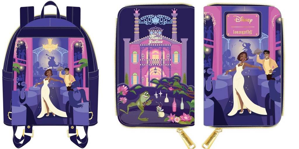 Pearl Collage Mini-Tote Bag Princess And The Frog 
