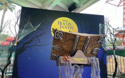 Magic Key Holders Can Get Up Close and Personal with Book from "Hocus Pocus" During Oogie Boogie Bash