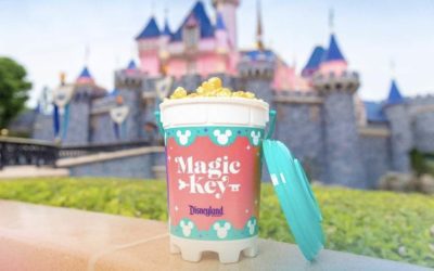 Magic Key Popcorn Bucket Now Available at the Disneyland Resort