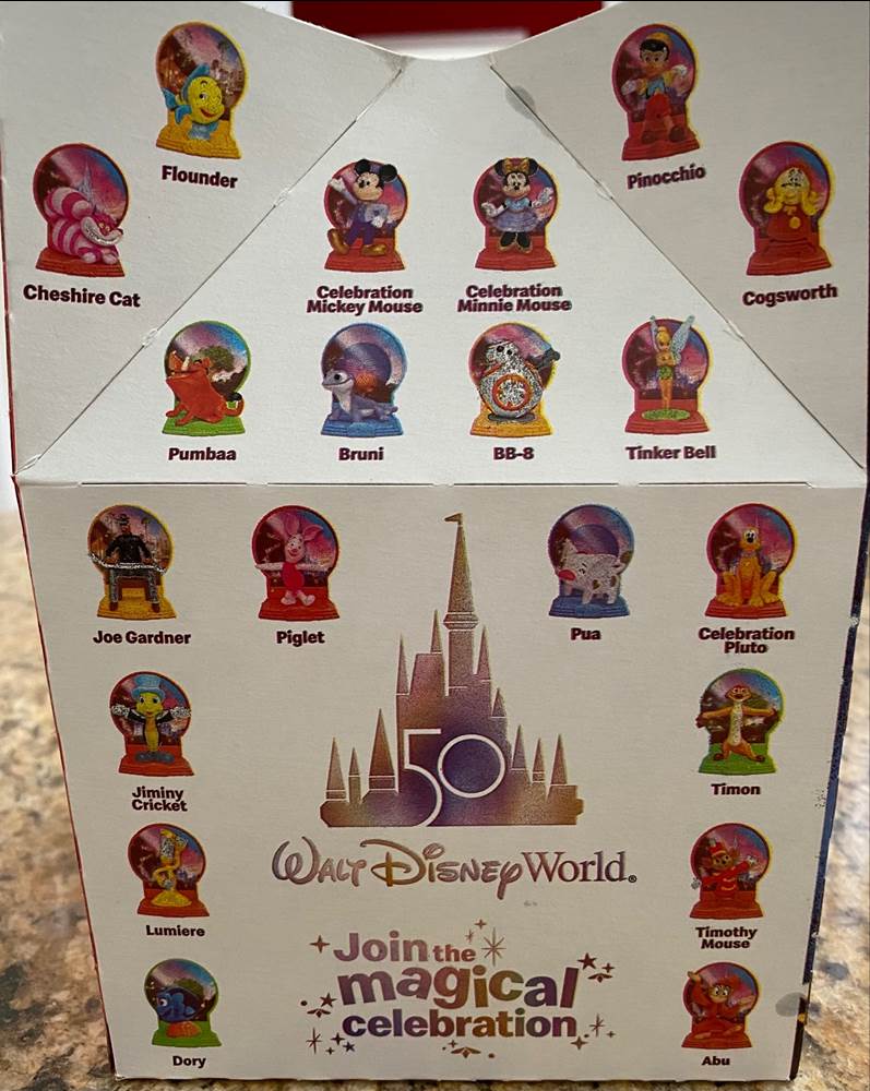 Toys # 37 Mcdonalds 2021 Disney 50TH Anniversary MAD HATTER 