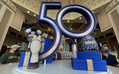 WDW 50 - Anniversary Merchandise Collections Unveiled at Magic Kingdom