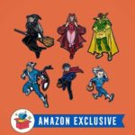 Amazon Exclusive "WandaVision" Pin Set Available Today on the Treasure Truck